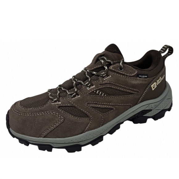 Jack Wolfskin Vojo Tour Low Wanderschuh in cold coffee