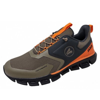 Jako J-CL Arcus Sneaker in stone brown orange