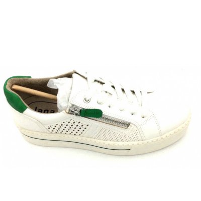 Jana schn?rermodel 2376442 Sneaker in weiß Jana schn?rermodel 2376442 Sneaker in weiß