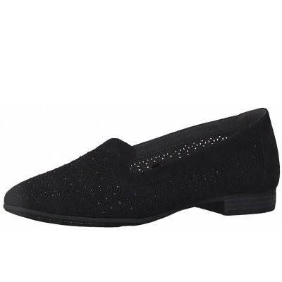 Jana Softline Weite H Slipper in black