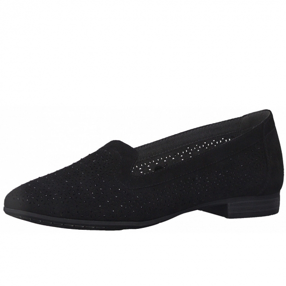 Jana Softline Weite H Slipper in black