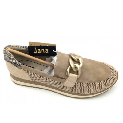 Jana slippermodel 2476642 Slipper in beige