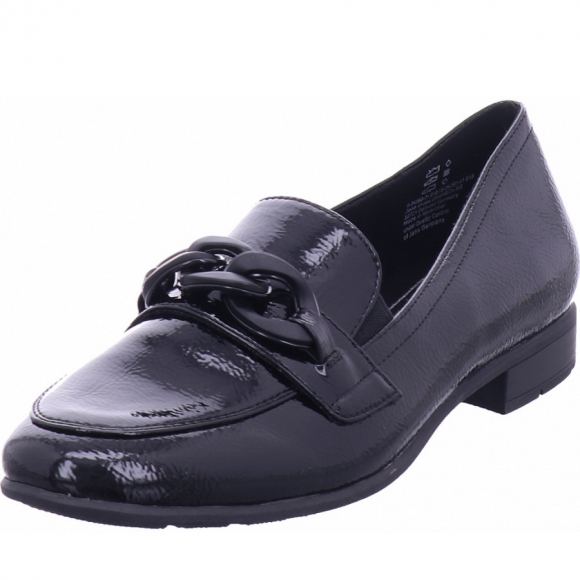 Jana women slip-on Slipper in schwarz