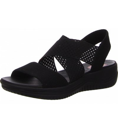 Jana Sandalette in schwarz