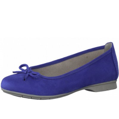 Jana Ballerinas in blau Jana Ballerinas in blau