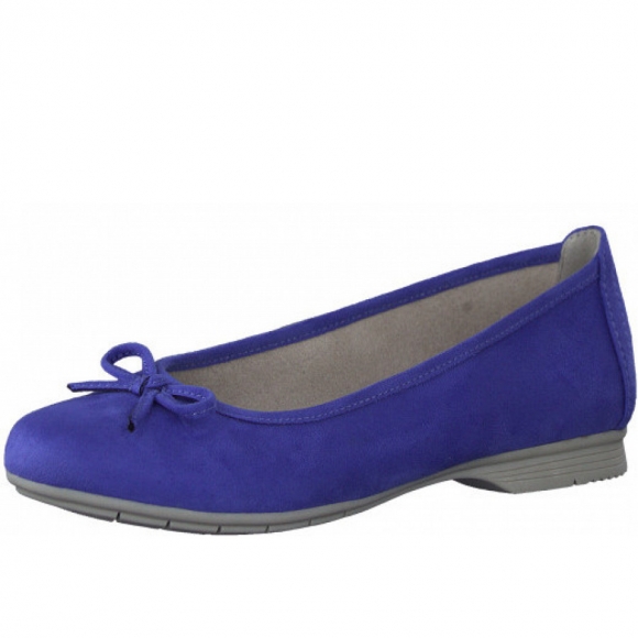 Jana Ballerinas in blau