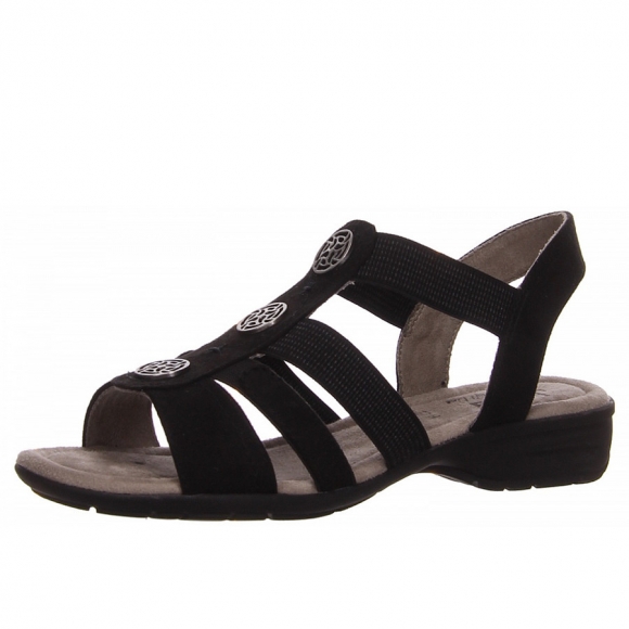 Jana sandalette Sandalette in schwarz