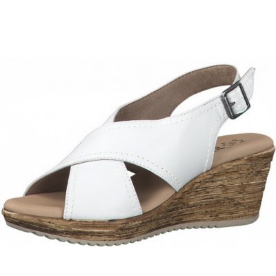 jana Sandalette in weiß