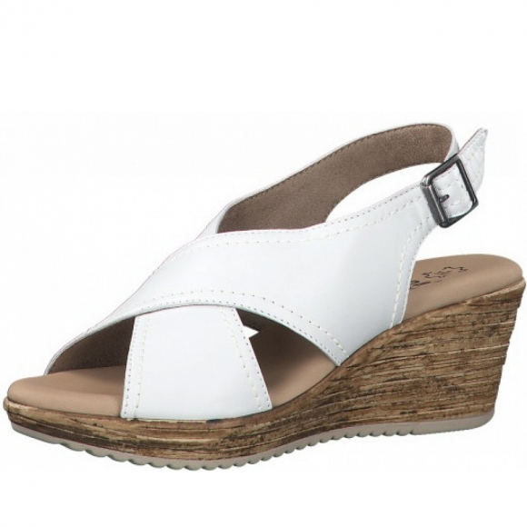 jana Sandalette in weiß