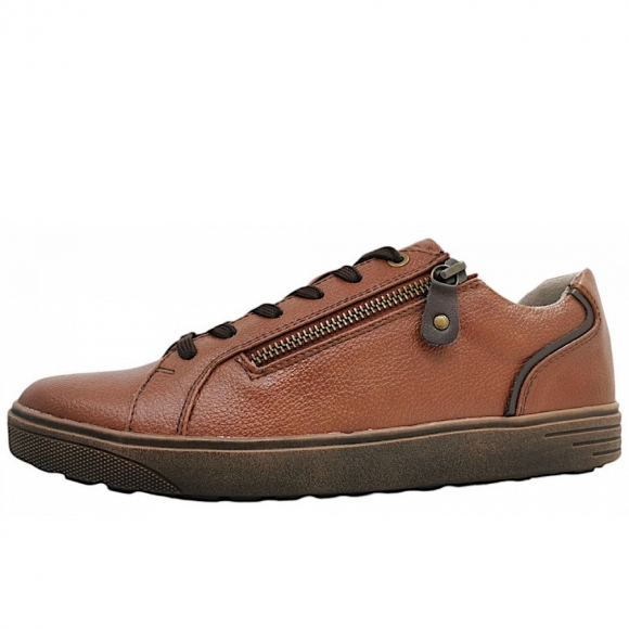 Jana Jana Softline Schnürer in 305 cognac