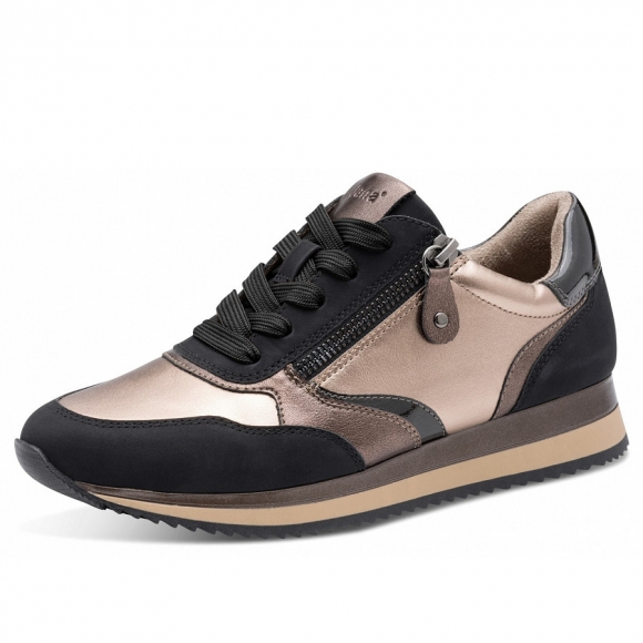 Jana sportlicher Schnürer in black pewter