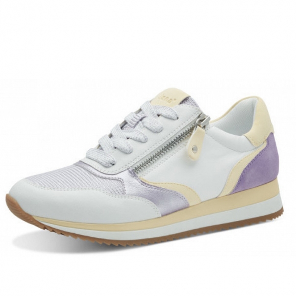 Jana schnürer Sneaker in weiß