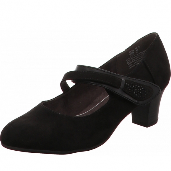 Jana slipper Pumps in schwarz