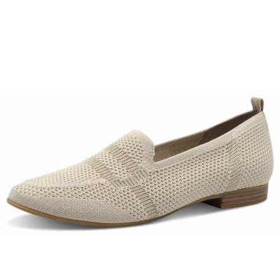 Jana Slipper in beige gold