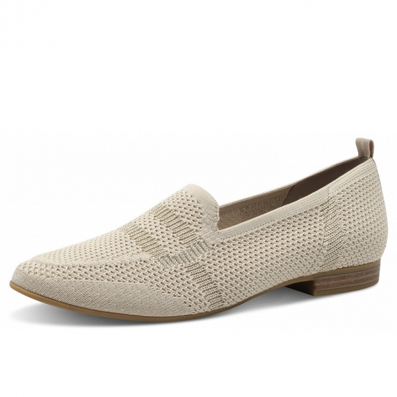 Jana Slipper in beige gold