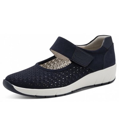 Jana Spangenballerina in navy gelocht !!!