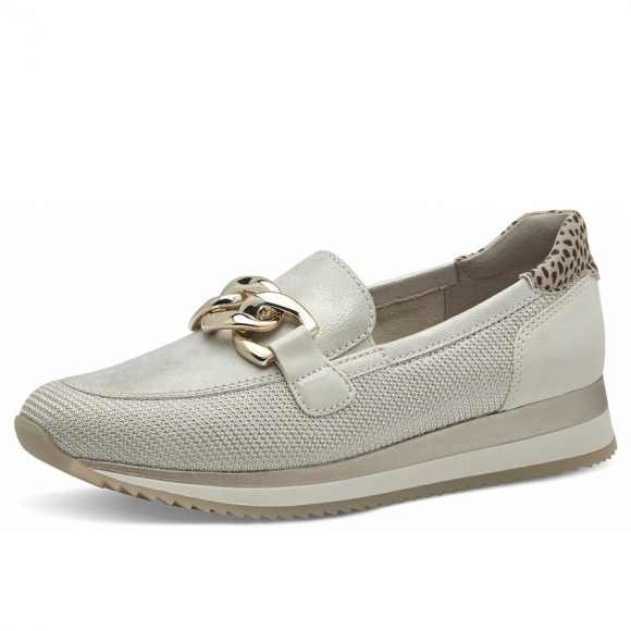 Jana Softline Weite H Slipper in beige gold