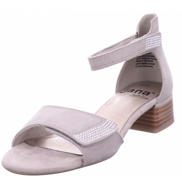 Jana woms sandals Sandalette in grau