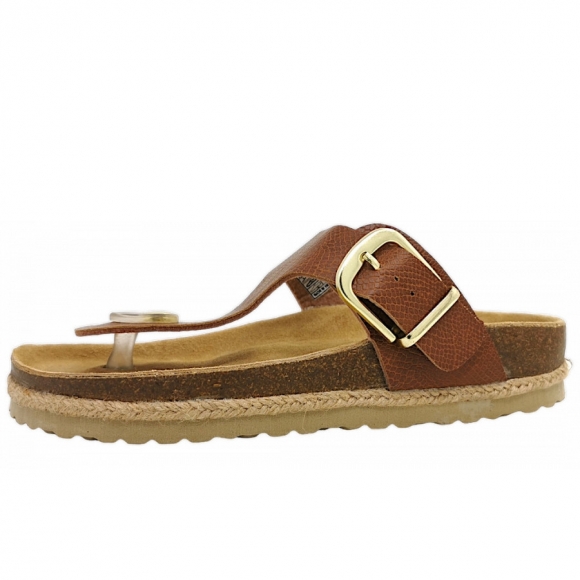 Jane Klain Pantolette in 455 cognac