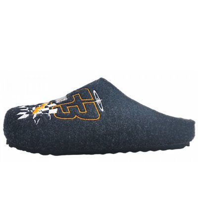 Jane Klain Hausschuh in dk. grey 258