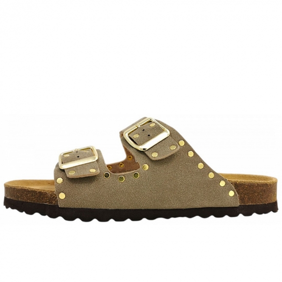 Jane Klain Pantolette in taupe 437