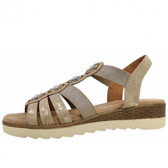 Jane Klain Sandale in 405 beige