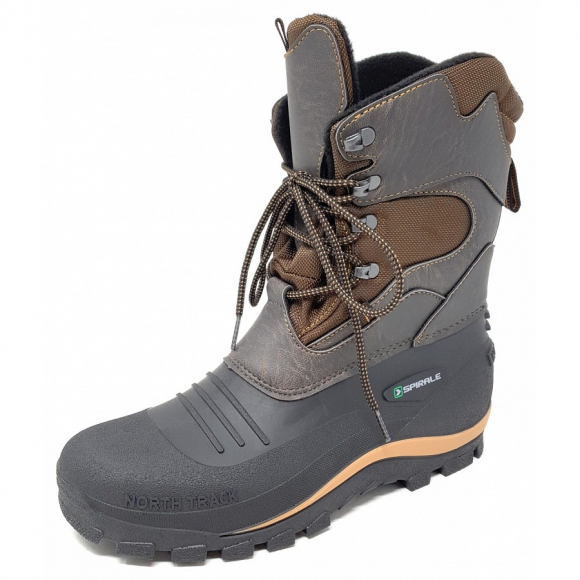 Jela Spirale Stiefel in braun