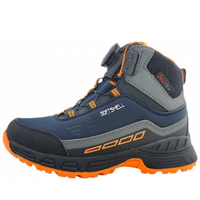 Jela Schaftstiefel in navy/orange Jela Schaftstiefel in navy/orange