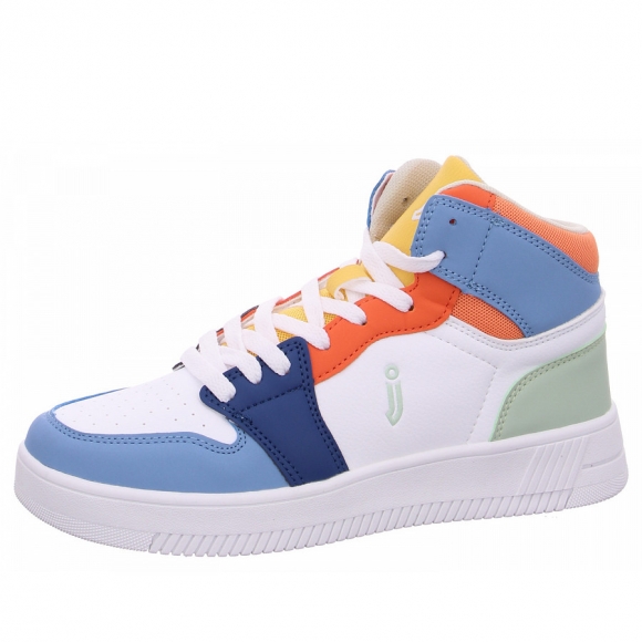 Jela Schnürstiefel in white blue
