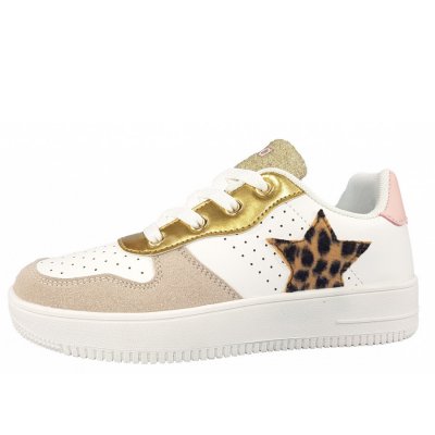Jela Sneaker in white/gold Jela Sneaker in white/gold