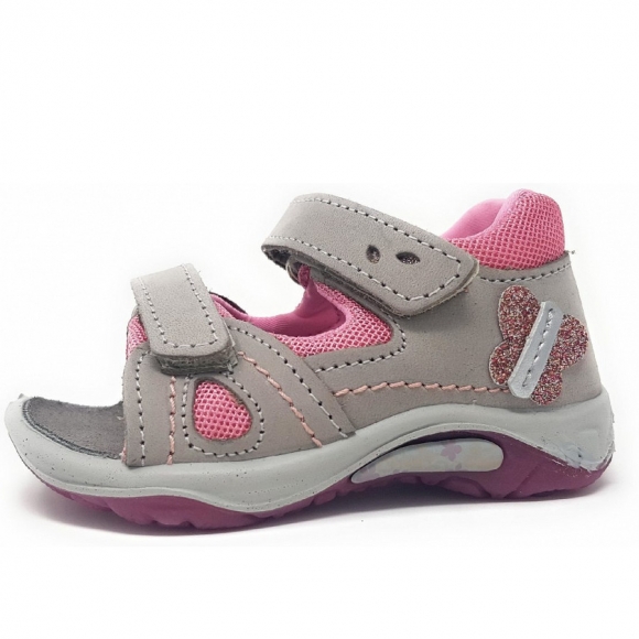 Jela Calypso Lauflernschuh in pink-grey