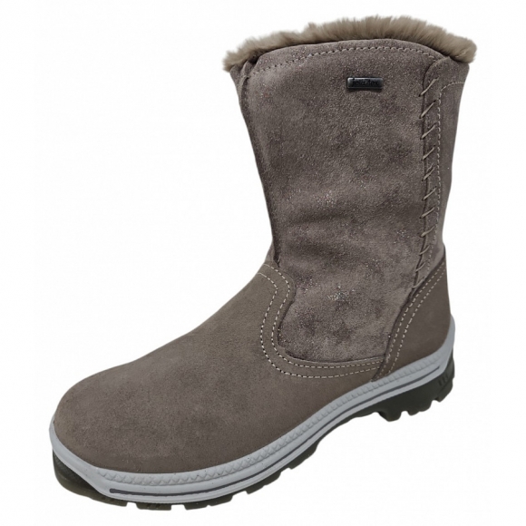 Jela Lucy Schaftstiefel in taupe