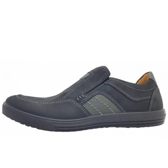 Jomos Ariva Slipper in schwarz/ shark
