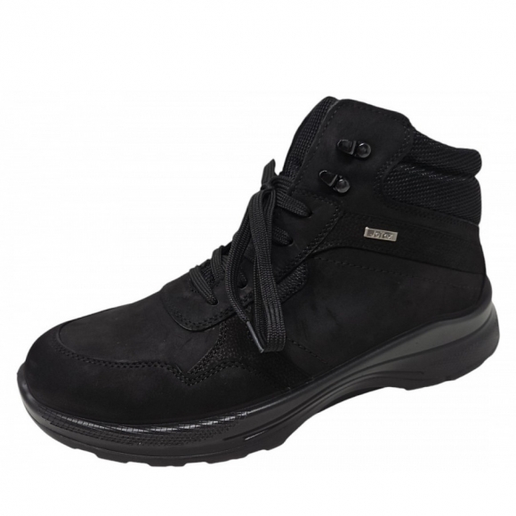 Jomos Schnürstiefel in schwarz