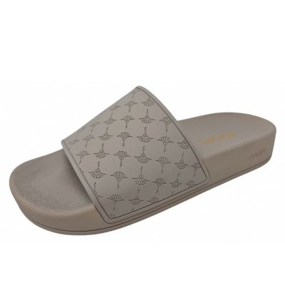 JOOP! Stampa Fine Pantolette in taupe