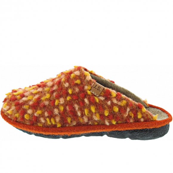 Josef Seibel Lille 09 Hausschuh in orange-multi