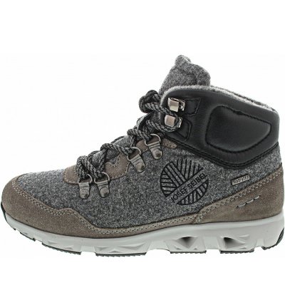 Josef Seibel Noih 56 Schnürstiefel in grau-kombi Josef Seibel Noih 56 Schnürstiefel in grau-kombi