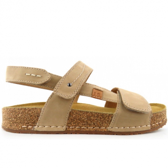 Josef Seibel Hannah 02 beige Klettschuh in beige