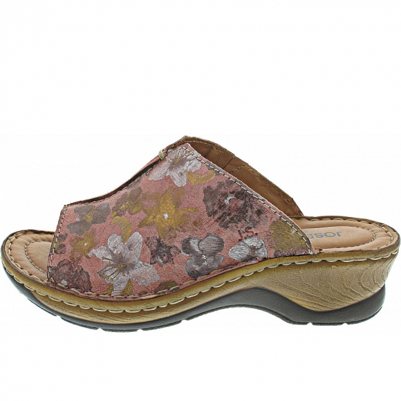 Josef Seibel Catalonia 58 Pantolette in pink-multi