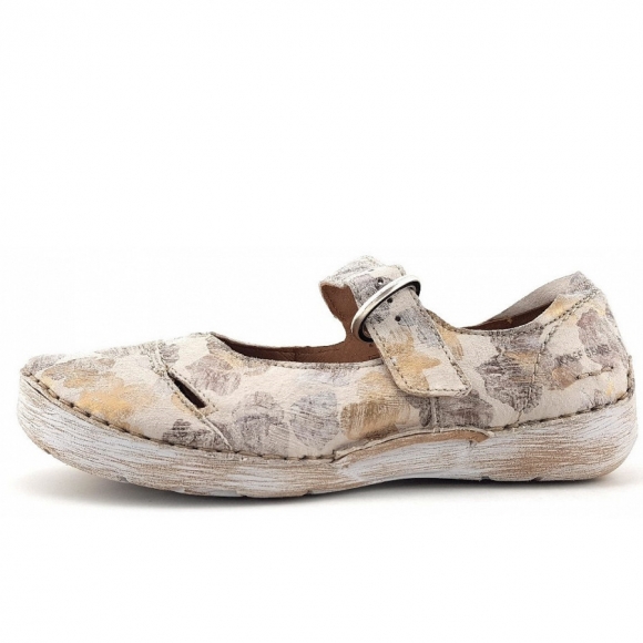 Josef Seibel Fergey 80 Slipper in 232 Creme Multi