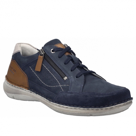 Josef Seibel New Anvers 11 sportlicher Schnürer in indigo multi