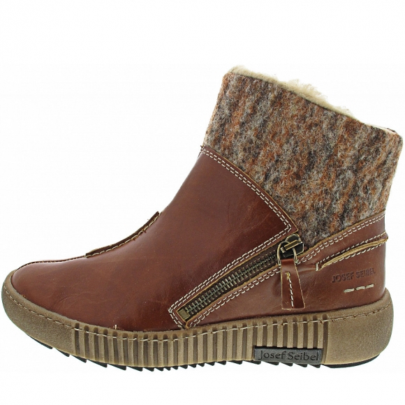 Josef Seibel Maren 22 Stiefelette in brandy-kombi