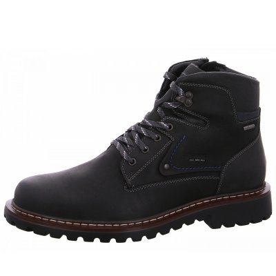 Josef Seibel Chance 51 Schnürstiefel in 101 schwarz kombi