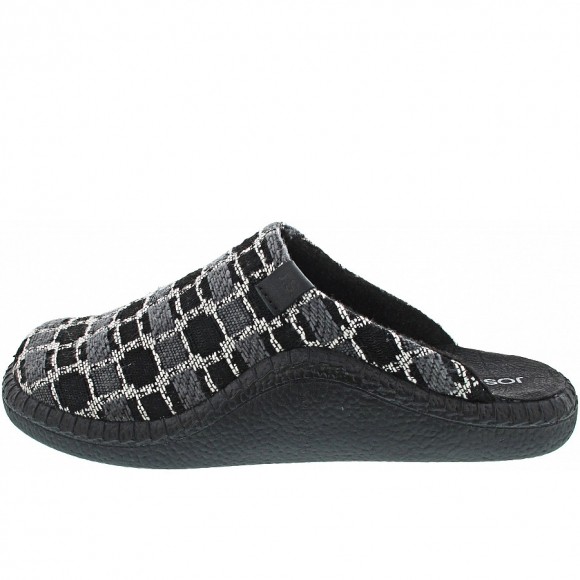 Josef Seibel Monaco D 03 Hausschuh in schwarz-multi