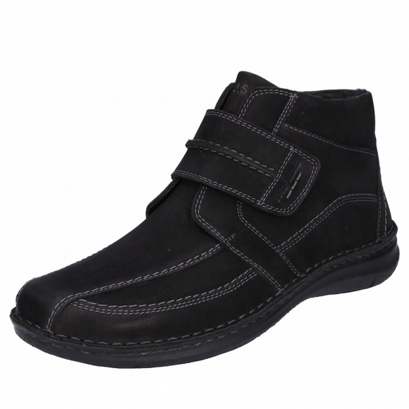 Josef Seibel Anvers 95 Weite K Klettstiefel in schwarz