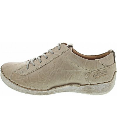 Josef Seibel Fergey 56 sportlicher Schnürer in creme