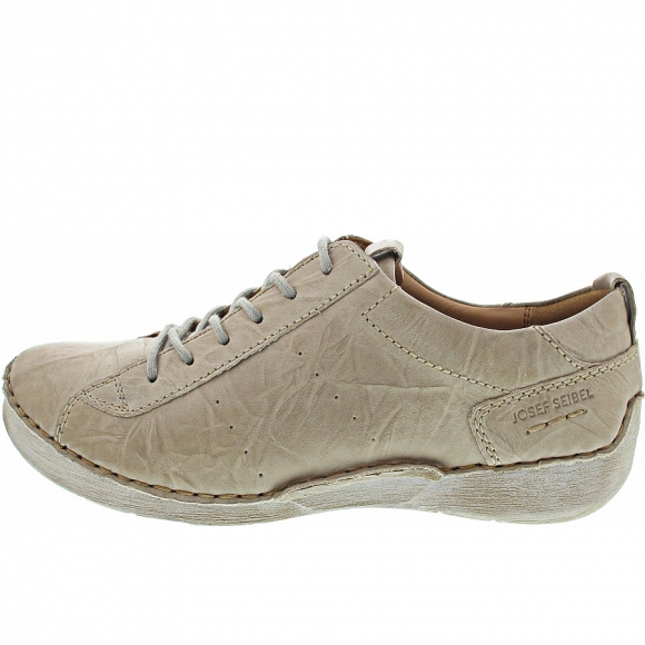 Josef Seibel Fergey 56 sportlicher Schnürer in creme