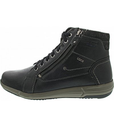 Josef Seibel Enrico 55 Schnürstiefel in schwarz