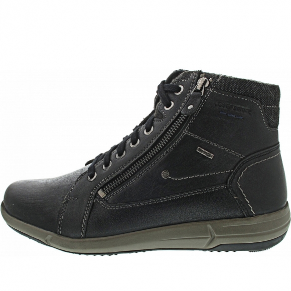 Josef Seibel Enrico 55 Schnürstiefel in schwarz