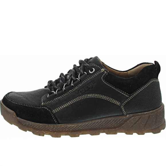 Josef Seibel Raymond 01 sportlicher Schnürer in schwarz